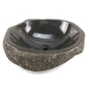 Elegant Rustic Natural Stone Basin 44.5cm x 41.5cm x 15cm (2067)