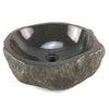 Elegant Rustic Natural Stone Basin 44.5cm x 41.5cm x 15cm (2067)