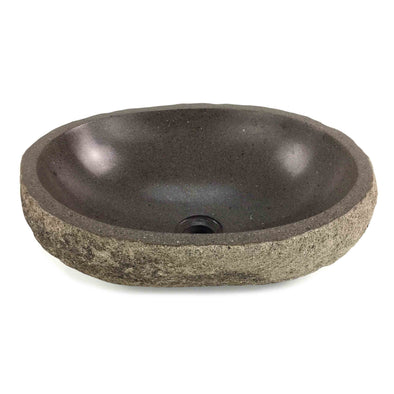 Earthy Matte finish Stone Bathroom Basin 430mm x 315mm x 135mm (2070)