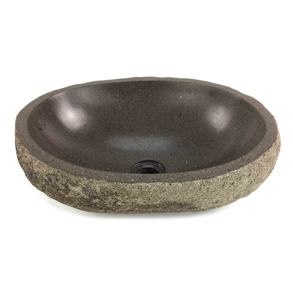 Earthy Matte finish Stone Bathroom Basin 430mm x 315mm x 135mm (2070)