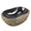 Rustic Bathroom Stone Basin 400mm x 275mm x 130mm (2125)