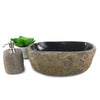 Rustic Bathroom Stone Basin 400mm x 275mm x 130mm (2125)