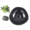 Matte finish Stone Bathroom Basin 380mm x 365mm x145mm (2140)