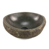 Rustic Matte Finish Stone Bathroom Basin 39cm x 35.5cm x 14.5cm (2144)