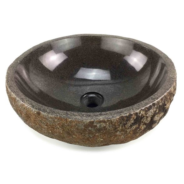 Rustic Red Natural Stone Basin 395mm x 360mm x 145mm (2172)