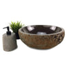 Rustic Red Natural Stone Basin 395mm x 360mm x 145mm (2172)
