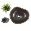 Natural Matte finish Stone Bathroom Basin 355mm x 315mm x 145mm (2183)