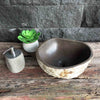 Natural Matte finish Stone Bathroom Basin 355mm x 315mm x 145mm (2183)