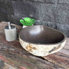 Natural Matte finish Stone Bathroom Basin 355mm x 315mm x 145mm (2183)