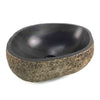 Rustic Matte finish Stone Bathroom Basin 35.5cm x 28cm x 14.5cm (2191)