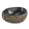 Rustic Matte finish Stone Bathroom Basin 35.5cm x 28cm x 14.5cm (2191)