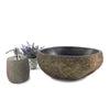 Rustic Matte finish Stone Bathroom Basin 35.5cm x 28cm x 14.5cm (2191)