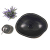 Rustic Matte finish Stone Bathroom Basin 35.5cm x 28cm x 14.5cm (2191)