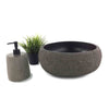 Natural Elegance Matte finish Stone Bathroom Basin 320mm x 285mm x 145mm (2195)