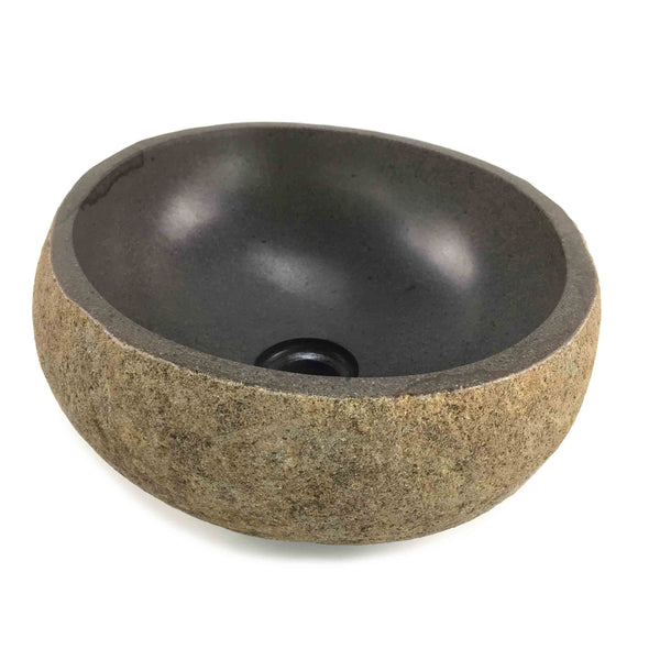Natural Matte finish Stone Bathroom Basin 335mm x 290mm x 150mm (2199)