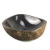 Natural Darkest Stone Basin 37cm x 32.5cm x 14cm (2206)