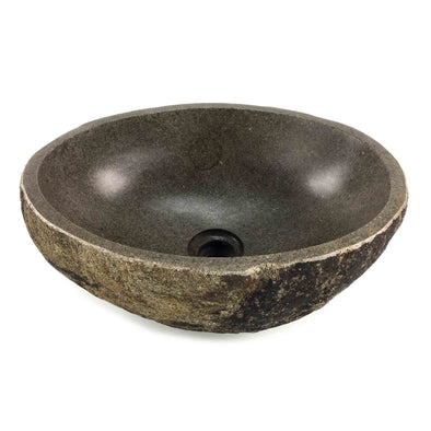 Natural Matte Finish Stone Bathroom Basin 38cm x 29cm x 14.5cm (2215)