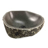 Natural Matte Finish Stone Bathroom Basin 380mm x 320mm x 140mm (2217)