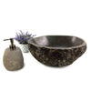 Natural Matte Finish Stone Bathroom Basin 38cm x 32cm x 14cm (2217)