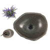 Natural Matte Finish Stone Bathroom Basin 380mm x 320mm x 140mm (2217)