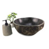 Elegance Matte Finish Stone Bathroom Basin 400mm x 395mm x 150mm (2219)