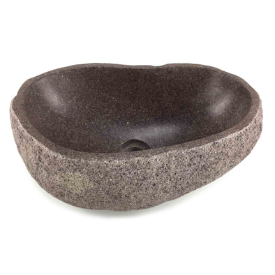 Natural Matte Finish Stone Bathroom Basin 430mm x 275mm x 150mm (2241)