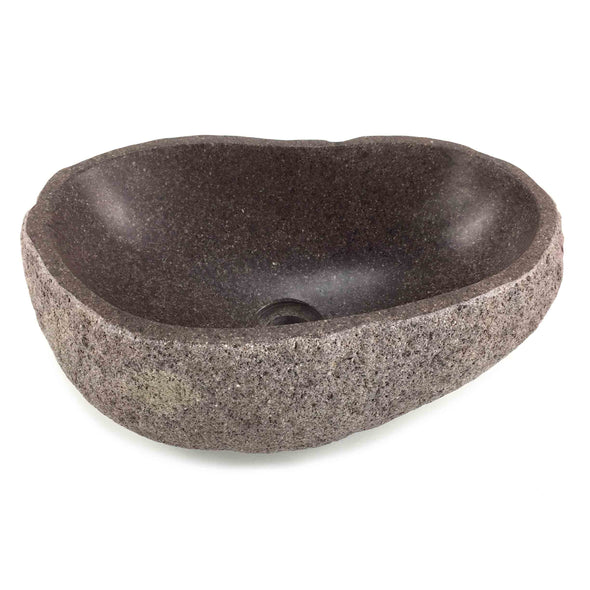 Natural Matte Finish Stone Bathroom Basin 430mm x 275mm x 150mm (2241)
