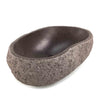 Natural Matte Finish Stone Bathroom Basin 430mm x 275mm x 150mm (2241)
