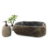 Irregular Matte Finish Stone Bathroom Basin 445mm x 375mm x 140mm (2243)