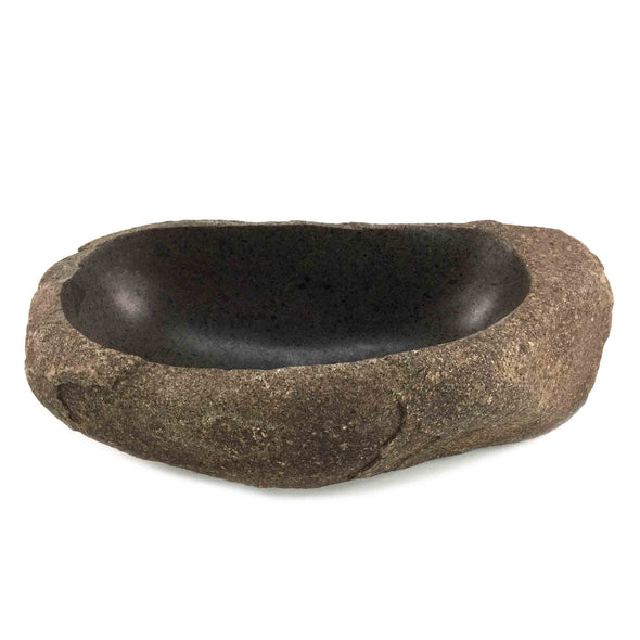 Matte Finish Irregular Shaped Stone Basin 510mm x 250mm x 130/150mm (2259)