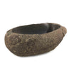 Matte Finish Irregular Shaped Stone Basin 51cm x 25cm x 13/15cm (2259)