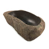 Matte Finish Irregular Shaped Stone Basin 51cm x 25cm x 13/15cm (2259)