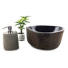 Natural Stone Basin 31cm x 29.5cm x 14.5cm (2265)