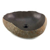 Elegant Rare Thin Lip Matte Stone Basin 44cm x 37.5cm x 14/13cm's (2272)