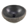 Natural Matte Finish Stone Bathroom Basin 33.5cm x 30.5cm x 14.5cm (2282)