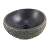 Natural Matte Finish Stone Bathroom Basin 33.5cm x 30.5cm x 14.5cm (2282)