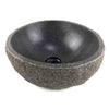 Natural Matte Finish Stone Bathroom Basin 33.5cm x 30.5cm x 14.5cm (2282)