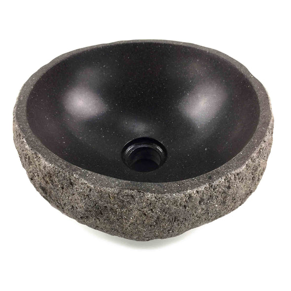 Natural Matte Finish Stone Bathroom Basin 31cm x 29cm x 14cm (2283)