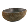 Natural Matte Finish Thin Lip Stone Basin 36cm x 29cm x 14.5/13.5cm (2290)