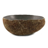 Natural Matte Finish Thin Lip Stone Basin 36cm x 29cm x 14.5/13.5cm (2290)