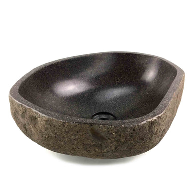 Natural Matte Finish Stone Bathroom Basin 40.5cm x 35cm x 14.5cm (2308)