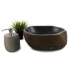 Natural Matte Finish Stone Bathroom Basin 360mm x 290mm x 135mm (2312)