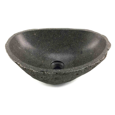 Natural Matte Finish Stone Bathroom Basin 41cm x 29cm x 14.5cm (2331)