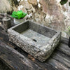 Grey Marble Natural Stone Basin 380mm x 270mm x 125mm (2351)