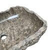 Rustic Marble Natural Stone Basin 560mm x 360mm x 120/150mm (2362)