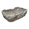 Rustic Marble Natural Stone Basin 560mm x 360mm x 120/150mm (2362)