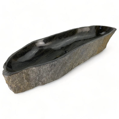 XL Double Polished Stone Basin 106.5cm x 34cm x 14.5cm (2372)
