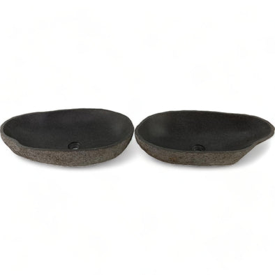 Twin Series Stone Basins 65.5cm x 36cm x 14.5cm (2395)