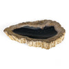 Petrified Wood Natural Stone Plate | Platter 410mm x 260mm x 50mm (2415)