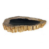 Petrified Wood Natural Stone Plate | Platter 410mm x 260mm x 50mm (2415)